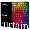 Image de Lampes décoratives - - Curtain - 210 LEDs RGBW - 2,1 mètres - Télécommande WiFi/Bluetooth