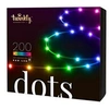 Image de Dots - Guirlande Lumineux Flexible Contrôlé par une Application avec 200 LEDs RGB (16 Millions de Couleurs). 10 Mètres. Fil Noir. Décoration