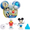 Image de Disney Mickey - 2 Figurines Articulees 7.5 Cm Avec Accessoires -