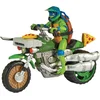 Image de Tortues Ninja  Leonardo - Vehicule Deluxe Avec Figurine 12 Cm Pour Enfant