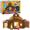 Image de Maison de Michka - MASHA & MICHKA - MHA22 - 2 figurines incluses + 15 accessoires - Des 3 ans