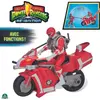 Image de Power Rangers - Vehicule Tyranosaure Avec Fonction Et Figurine 15 Cm Rouge Pour Enfant