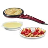 Image de BEPER BT.710Y Crêpière électrique avec poignée, 800 W, plaque en aluminium avec revêtement antiadhésif, rouge en occasion ou reconditionné