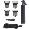 Image de Tondeuse et coupeur de précision rechargeable, noir. Noir