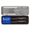 Image de Coffret boîte métallique Kaweco Stylo plume et Stylo bille avec cartouches d'encre Noir