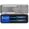 Image de Coffret boîte métallique Kaweco Stylo plume et Stylo bille avec cartouches d'encre Bleu