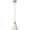 Image de Creative Cables Suspension Avec Abat-jour Conique En Bois Sans Ampoule One Size