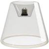 Image de Creative Cables Lampe De Plafond Design Honolulu Avec Ampoule Conique Transparente One Size