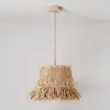 Image de Creative Cables Suspension Luminaire Without Bulb Honolulu With Raffia Shade
