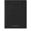 Image de Cahier A4 étudiant XXL avec 120 pages blanches Noir