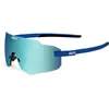 Image de KOO - Supernova - Lunettes vélo Blue Matt / Turquoise - Taille unique