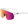 Image de KOO - Alibi Photochromic - Lunettes vélo White Matt / Fuchsia - Taille unique