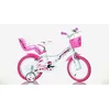 Image de SCH Roses Blanc-4-6 Ans vélo Enfant Bébé   Fille, Blanc, 14 en occasion ou reconditionné