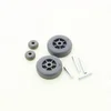 Image de Pivot et roue pour brosse 49113575 pour Aspirateur HOOVER , H-FREE 100