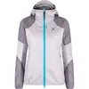Image de Montura - Vertigo Hybrid Hooded Jacket - Doudoune femme Quiet Grey / Turquoise - M