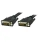 Image de TECHly - Câble DVI - liaison double - DVI-D (M) pour DVI-D (M) - 1.8 m - vis moletées - noir