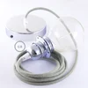 Image de Creative Cables Lampe Suspendue Pendel Pour Abat-jour Rd72 Zigzag 50 Cm One Size
