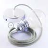 Image de Creative Cables Lampe Suspendue Pendel Pour Abat-jour Rd72 Zigzag Diy 2 M One Size