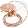 Image de Creative Cables Lampe Suspendue Pendel Pour Abat-jour Rd71 Zigzag 50 Cm