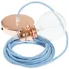 Image de Creative Cables Lampe Suspendue Pendel Pour Abat-jour Rz11 Zigzag 50 Cm