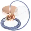 Image de Creative Cables Lampe Suspendue Pendel Pour Abat-jour Rz12 Zigzag 50 Cm