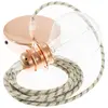 Image de Creative Cables Lampe Suspendue Pendel Pour Abat-jour Rd53 Stripes Diy 50 Cm