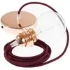 Image de Creative Cables Lampe Suspendue Pendel Pour Abat-jour Rm19 Diy 50 Cm