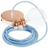 Image de Creative Cables Lampe Suspendue Pendel Pour Abat-jour Rz11 Zigzag Diy 50 Cm