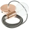 Image de Creative Cables Suspension Luminaire Rd74 Zigzag 50 Cm
