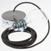 Image de Creative Cables Lampe Suspendue Pendel Pour Abat-jour Rt41 Stars 3d Diy 2 M One Size