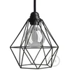 Image de Creative Cables Abat-jour Cage En Métal Et Diamants One Size