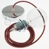 Image de Creative Cables Lampe Suspendue Pendel Pour Abat-jour Rz28 Zigzag Diy 2 M One Size
