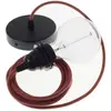 Image de Creative Cables Lampe Suspendue Pendel Pour Abat-jour Rz28 Zigzag 50 Cm