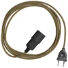 Image de Creative Cables Suspension Snake Zig-zag Avec Cordon En Toile. Effet Zigzag Et Prise à Deux Broches 3 M One Size