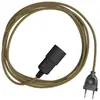 Image de Creative Cables Suspension Snake Zig-zag Avec Cordon En Toile. Effet Zig-zag Et Prise à 2 Broches 5 M
