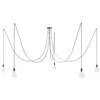 Image de Creative Cables Suspension Luminaire Spider 5 Falls