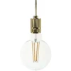 Image de Creative Cables Suspension Luminaire Textile Knurled Aluminum 1.2 M One Size