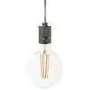 Image de Creative Cables Suspension Luminaire Textile Knurled Aluminum 1.2 M