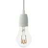 Image de Creative Cables Lampe Suspendue Avec Ampoule Textile And Porcelain 1.2 M One Size