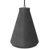 Image de Creative Cables Lampe Suspendue Avec Ampoule Textile Funnel 1.2 M
