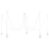 Image de Creative Cables Suspension Luminaire Spider 5 Falls With Light Bulb