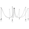 Image de Creative Cables Suspension Luminaire Spider 7 Falls With Light Bulb