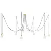 Image de Creative Cables Suspension Luminaire Spider 7 Falls With Light Bulb