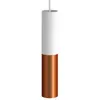 Image de Creative Cables Suspension Luminaire Textil Doble Tub-e14