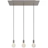 Image de Creative Cables Suspension Luminaire Rectangular Rose-one Xxl 3 Falls One Size