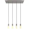 Image de Creative Cables Suspension Luminaire Rose-one Xxl 4 Falls