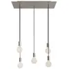 Image de Creative Cables Suspension Luminaire Rectangular Rose-one Xxl 5 Falls