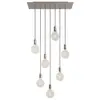 Image de Creative Cables Suspension Luminaire Rectangular Rose-one Xxl 7 Falls