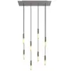 Image de Creative Cables Suspension Luminaire Rectangular Rose-one Xxl 8 Falls