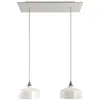 Image de Creative Cables Suspension Luminaire Rectangular Rose-one Xxl Coppa 2 Falls With Bulbs